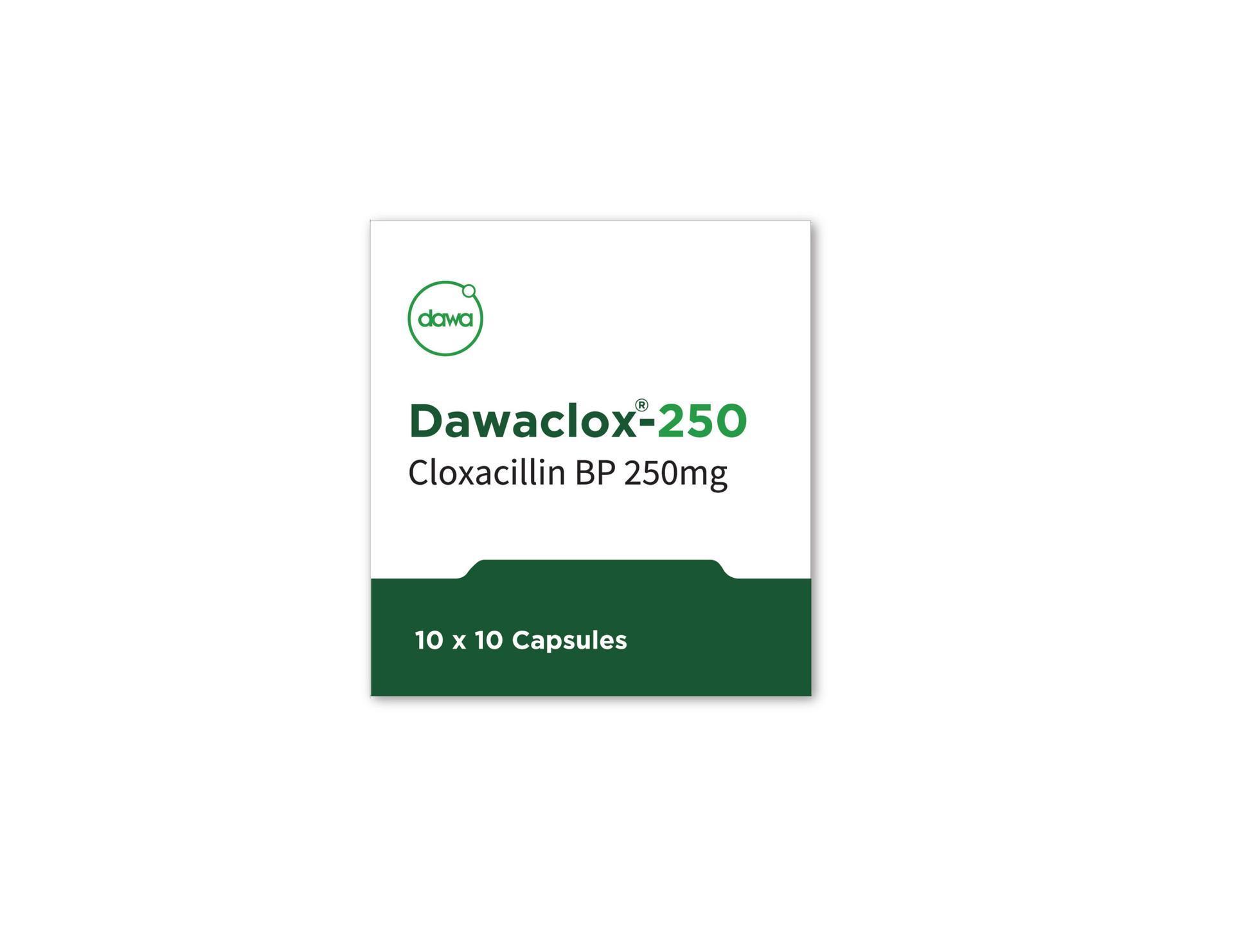 Dawaclox 250mg Capsules