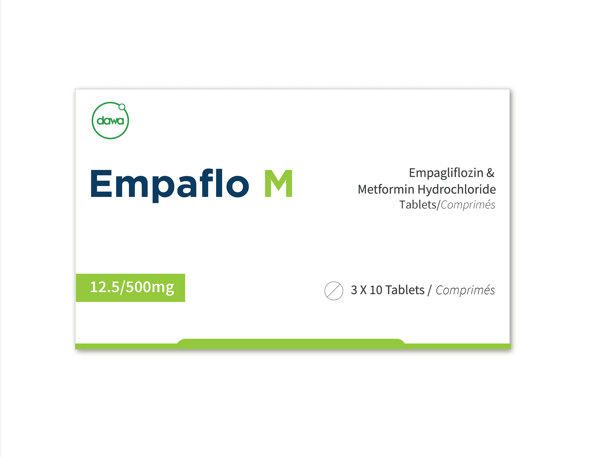 Empaflo M 12.5/500mg Tablets