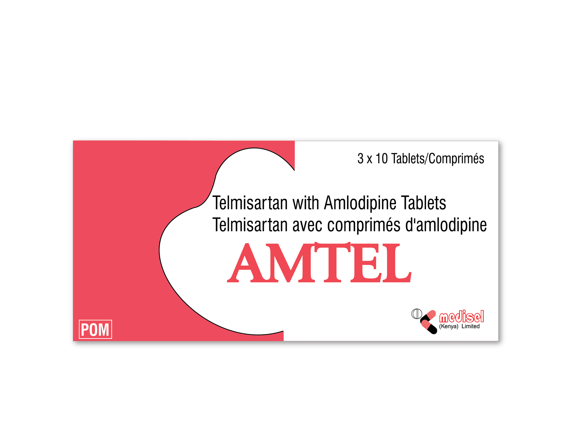 Amtel 40mg Tablets