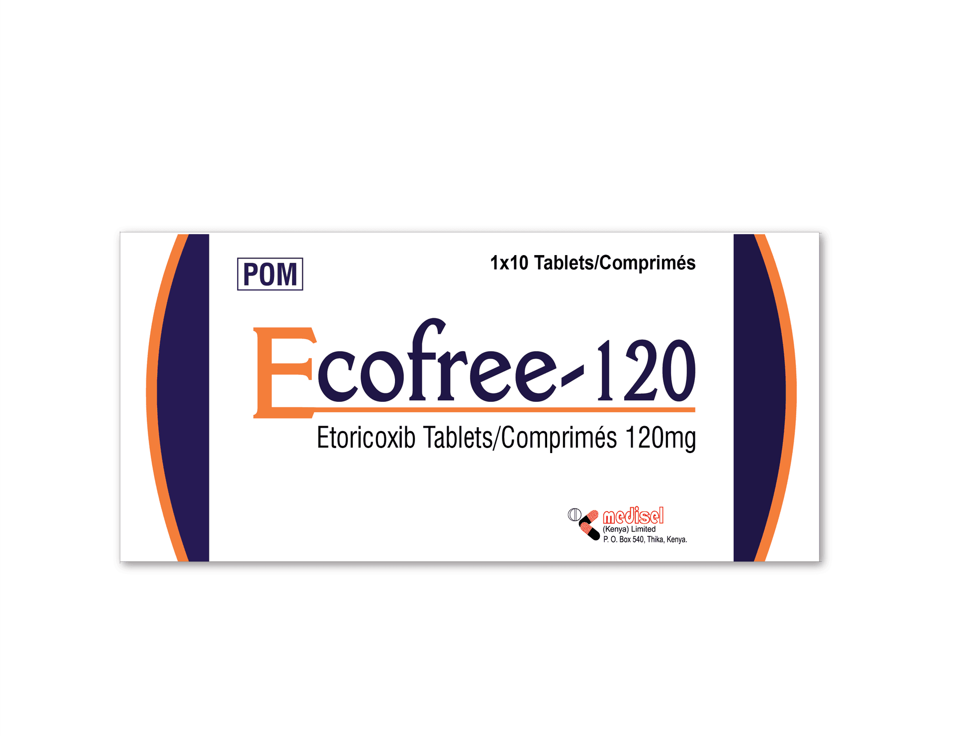 Ecofree-120mg Tablets