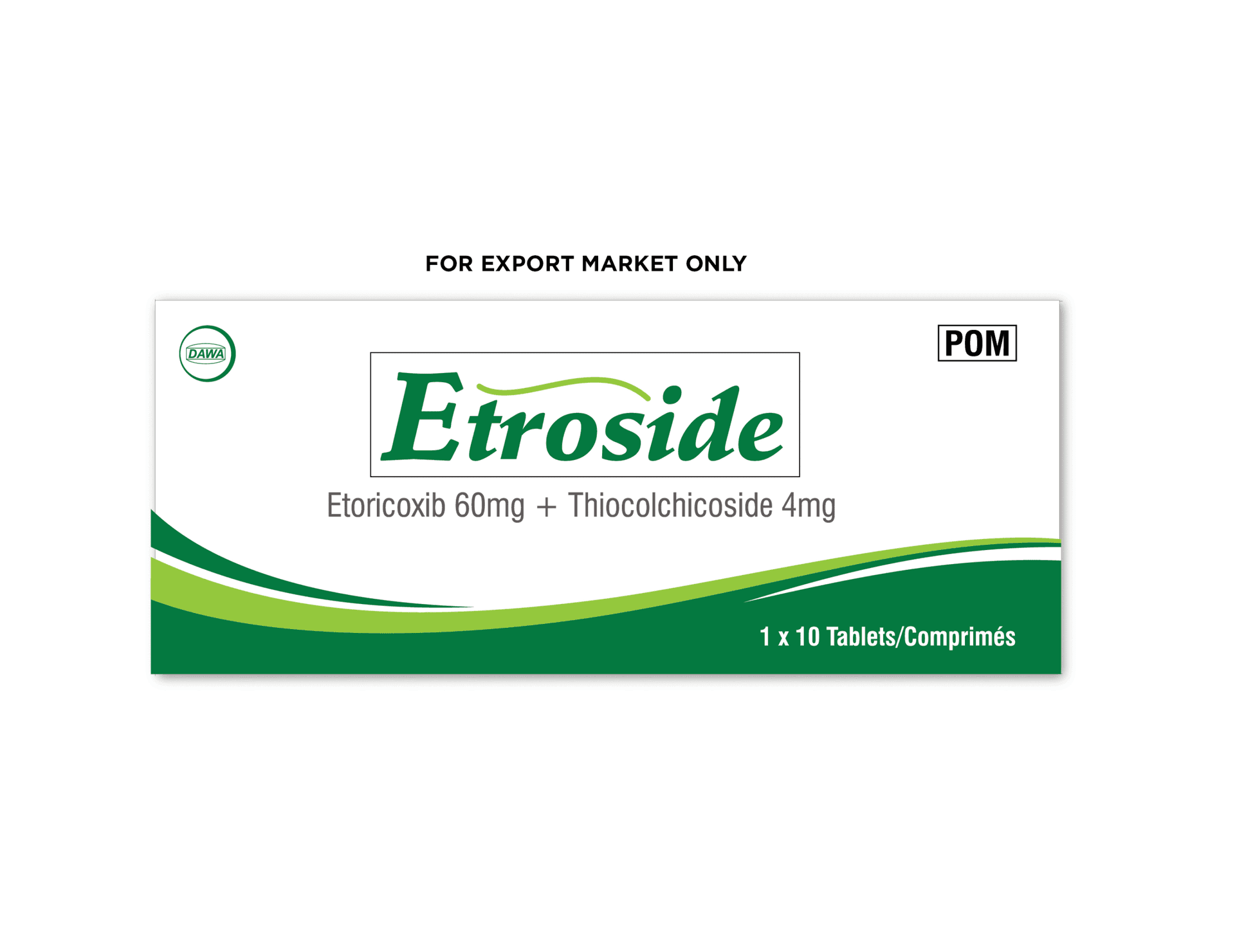 Etroside Tablets – Export only
