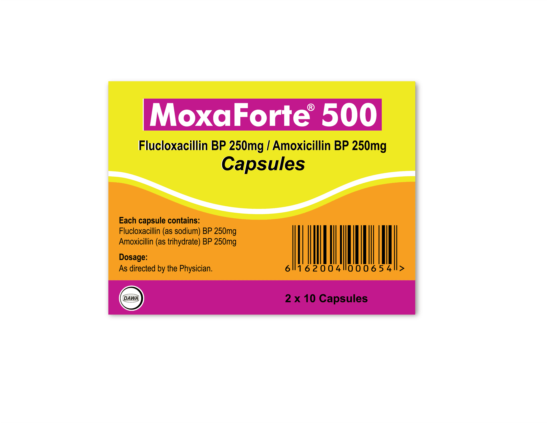 Moxaforte 500mg Capsules