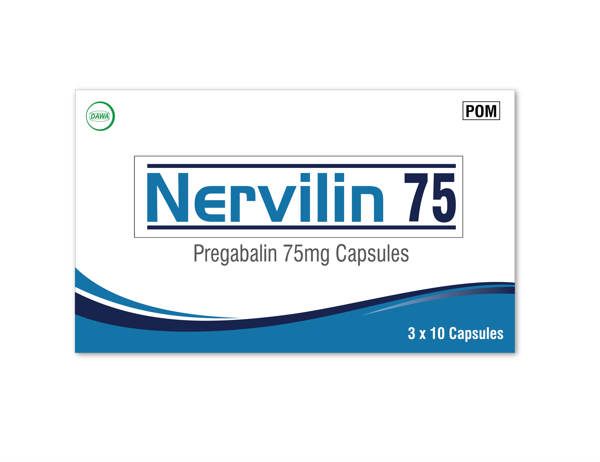 Nervilin 75mg Capsules