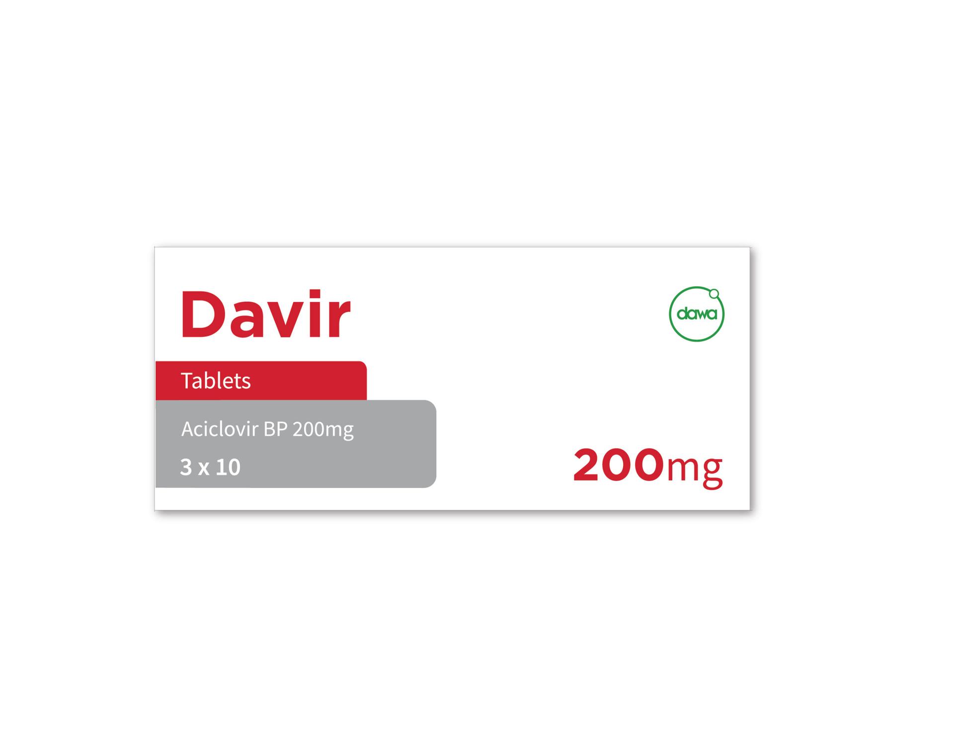 Davir 200mg Tablets