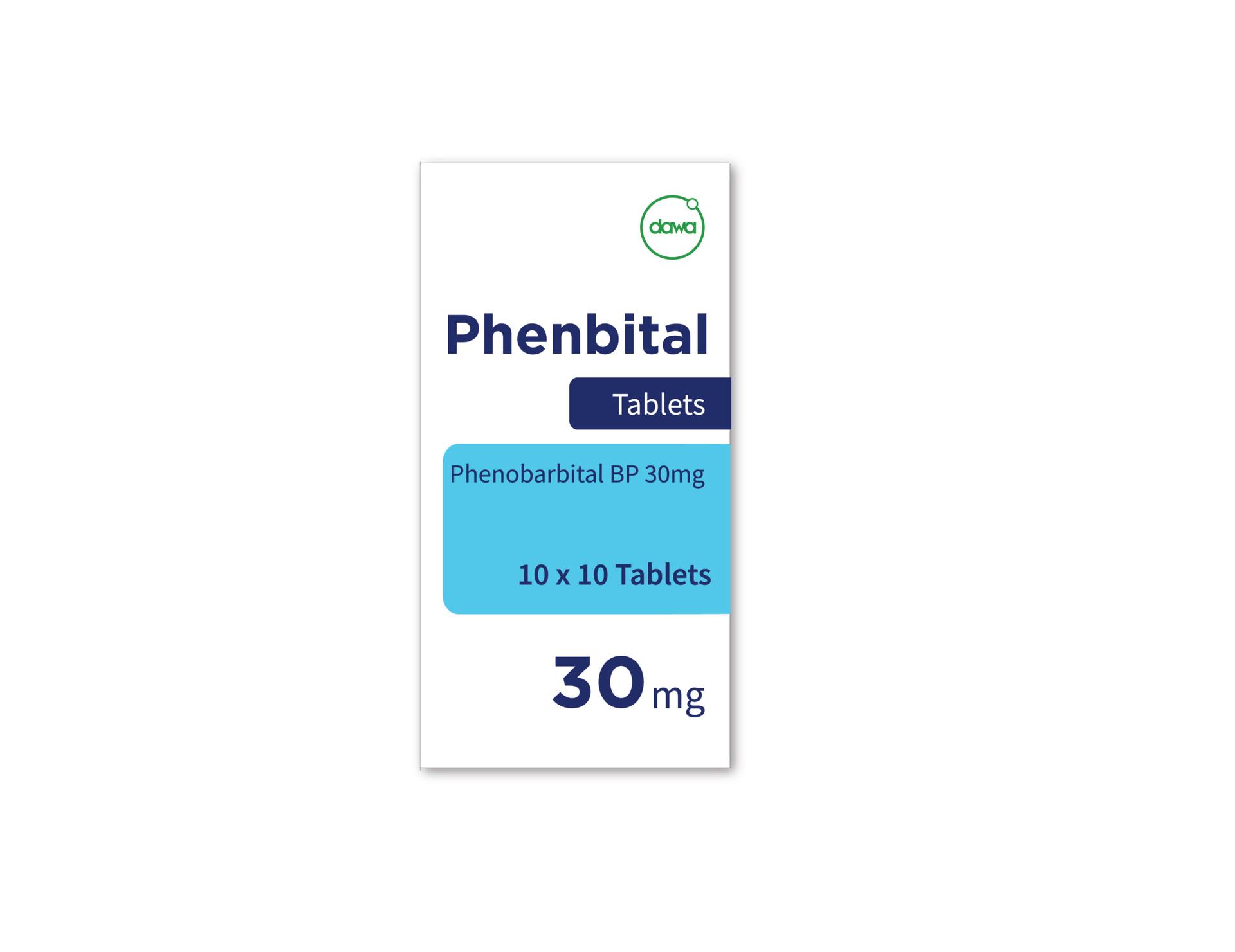 Phenbital 30mg Tablets