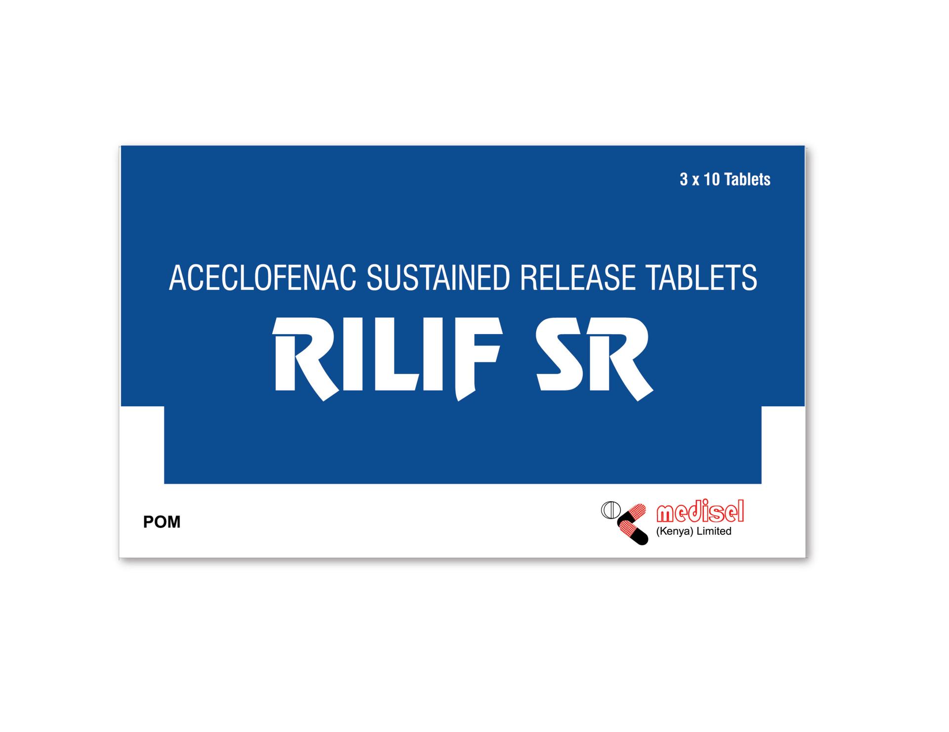 Rilif SR 200mg Tablets