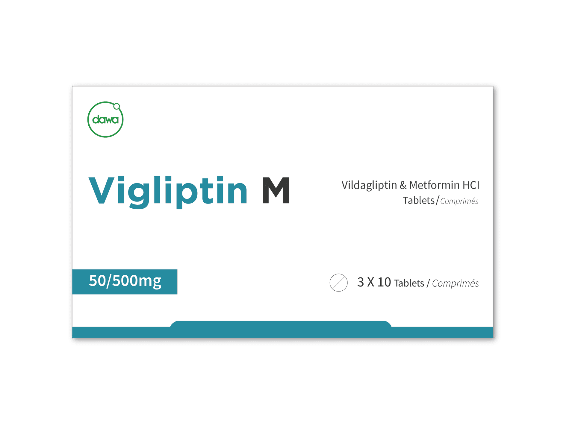 Vigliptin M 50/500mg Tablets