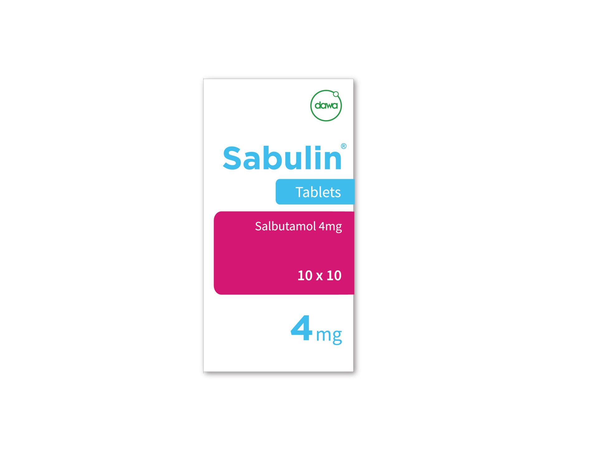 Sabulin 4mg Tablets